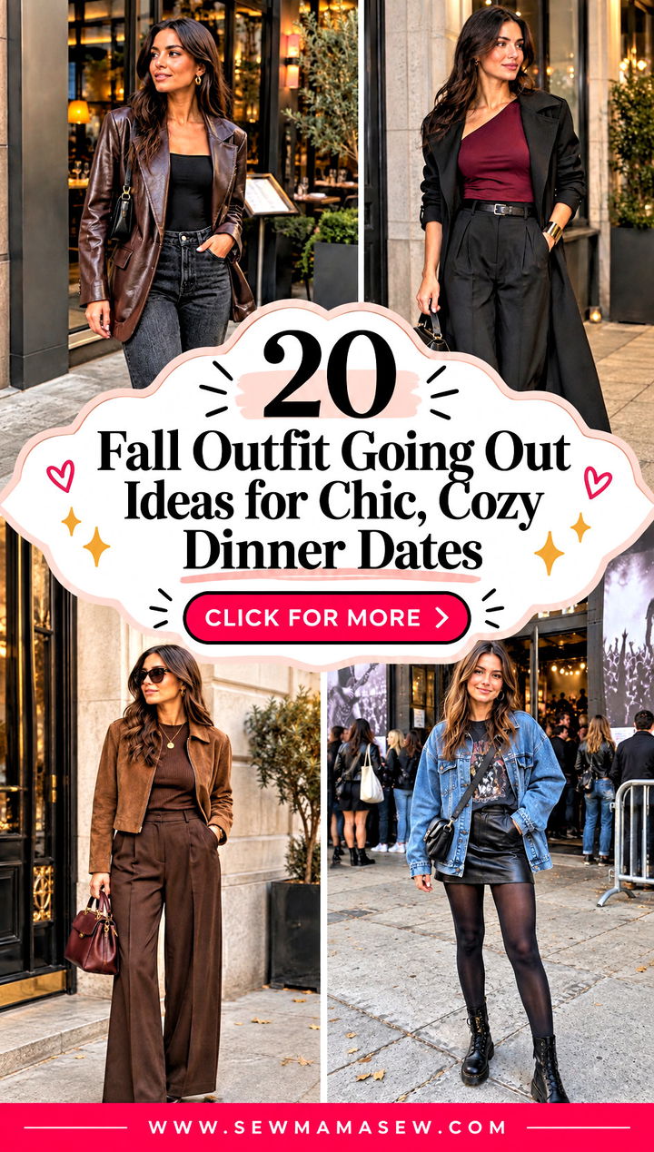 20 Fall Outfit Going Out Ideas for Chic Cozy Dinner Dates - 20 Fall Outfit Going Out Ideas for Chic, Cozy Dinner Dates