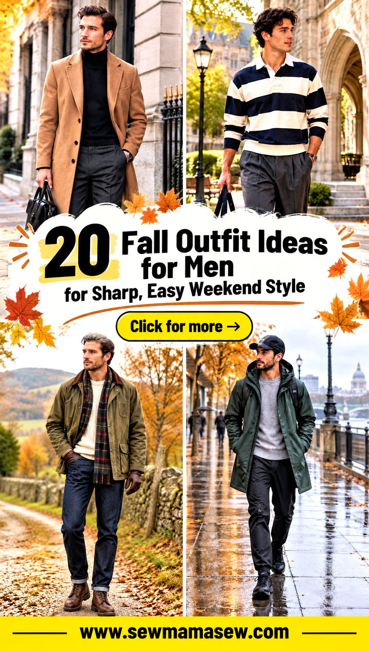 20 Fall Outfit Ideas for Men for Sharp Easy Weekend Style - 20 Fall Outfit Ideas for Men for Sharp, Easy Weekend Style