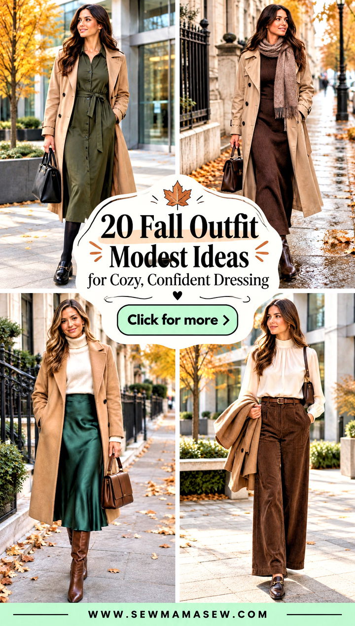 20 Fall Outfit Modest Ideas for Cozy Confident Dressing - 20 Fall Outfit Modest Ideas for Cozy, Confident Dressing