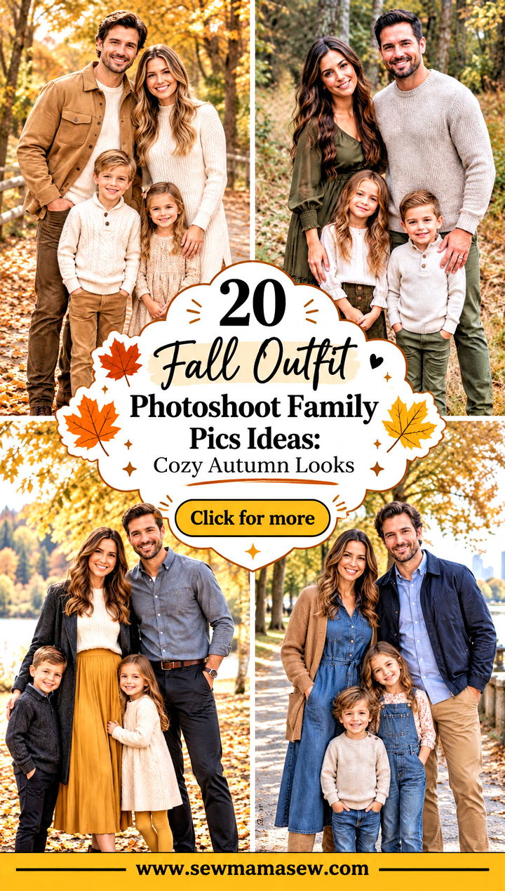 20 Fall Outfit Photoshoot Family Pics Ideas Cozy Autumn Looks - 20 Fall Outfit Photoshoot Family Pics Ideas: Cozy Autumn Looks