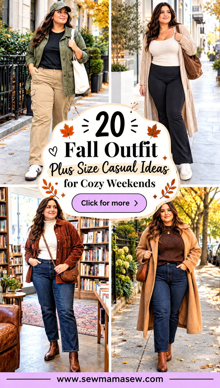 20 Fall Outfit Plus Size Casual Ideas for Cozy Weekends - 20 Fall Outfit Plus Size Casual Ideas for Cozy Weekends