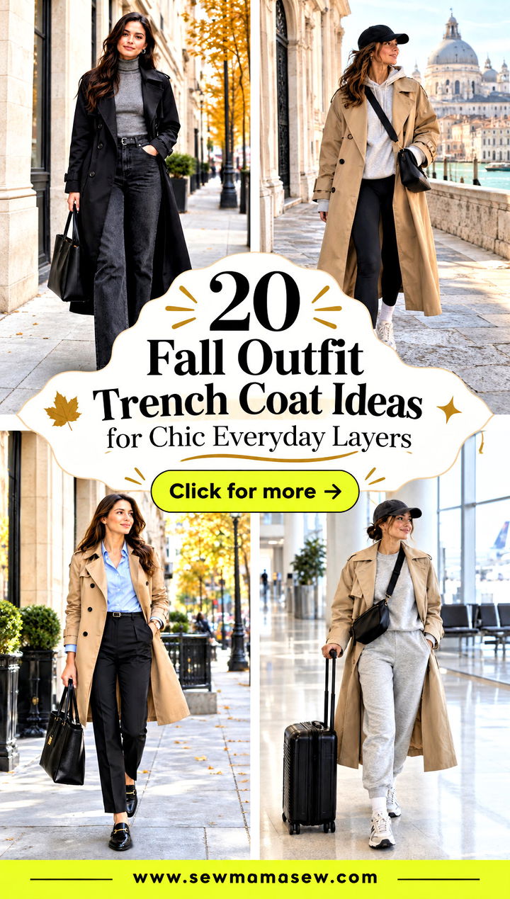 20 Fall Outfit Trench Coat Ideas for Chic Everyday Layers - 20 Fall Outfit Trench Coat Ideas for Chic Everyday Layers