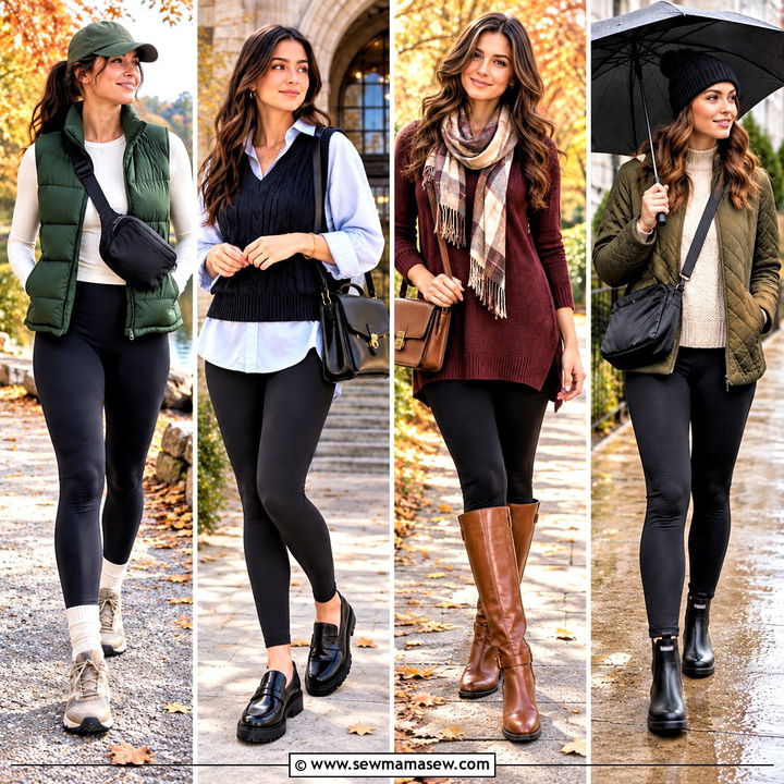 20 Fall Outfit With Leggings Looks for Cozy Everyday Ease