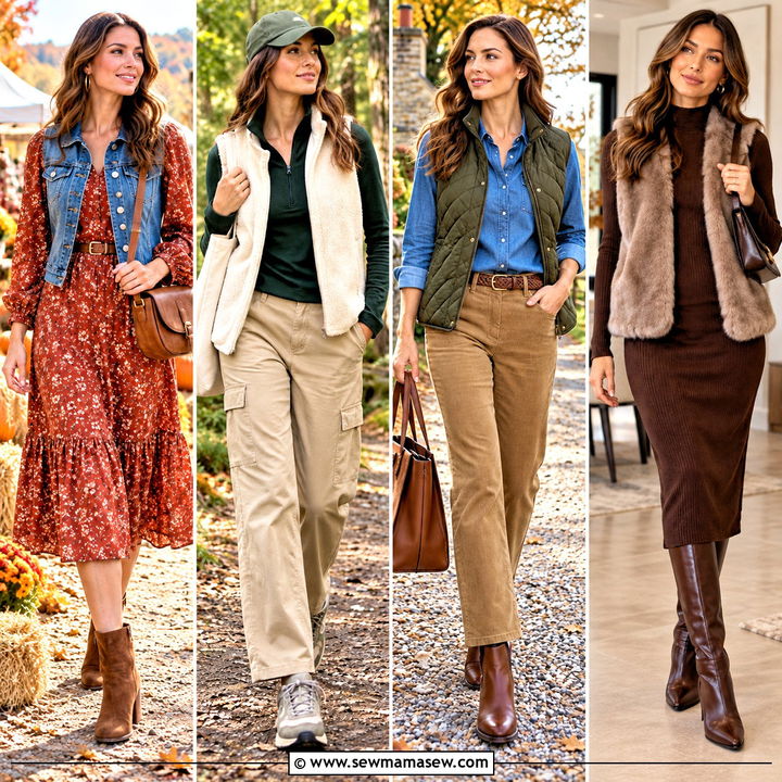 20 Fall Outfit With Vest Ideas: Cozy Layers for Crisp Days