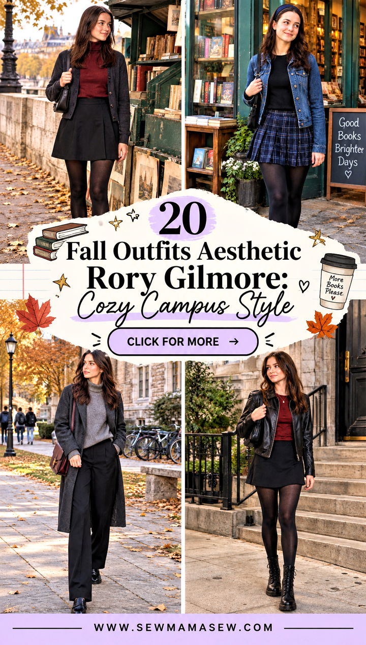 20 Fall Outfits Aesthetic Rory Gilmore Cozy Campus Style - 20 Fall Outfits Aesthetic Rory Gilmore: Cozy Campus Style