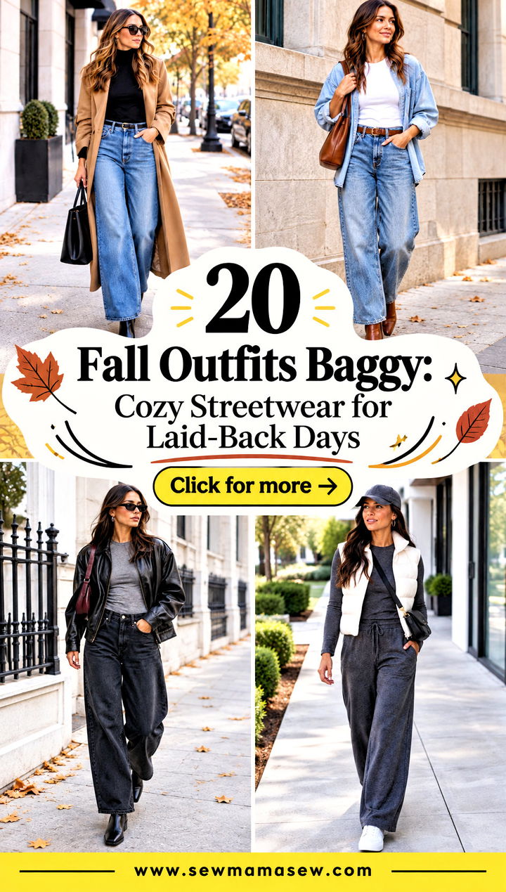 20 Fall Outfits Baggy Cozy Streetwear for Laid-Back Days - 20 Fall Outfits Baggy: Cozy Streetwear for Laid-Back Days