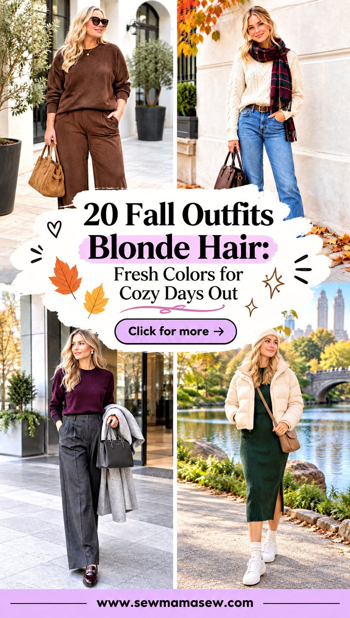 20 Fall Outfits Blonde Hair Fresh Colors for Cozy Days Out - 20 Fall Outfits Blonde Hair: Fresh Colors for Cozy Days Out