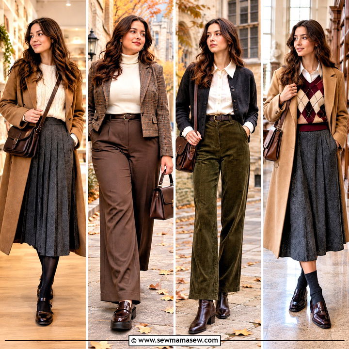 20 Fall Outfits Dark Academia Cozy Looks for Campus Days
