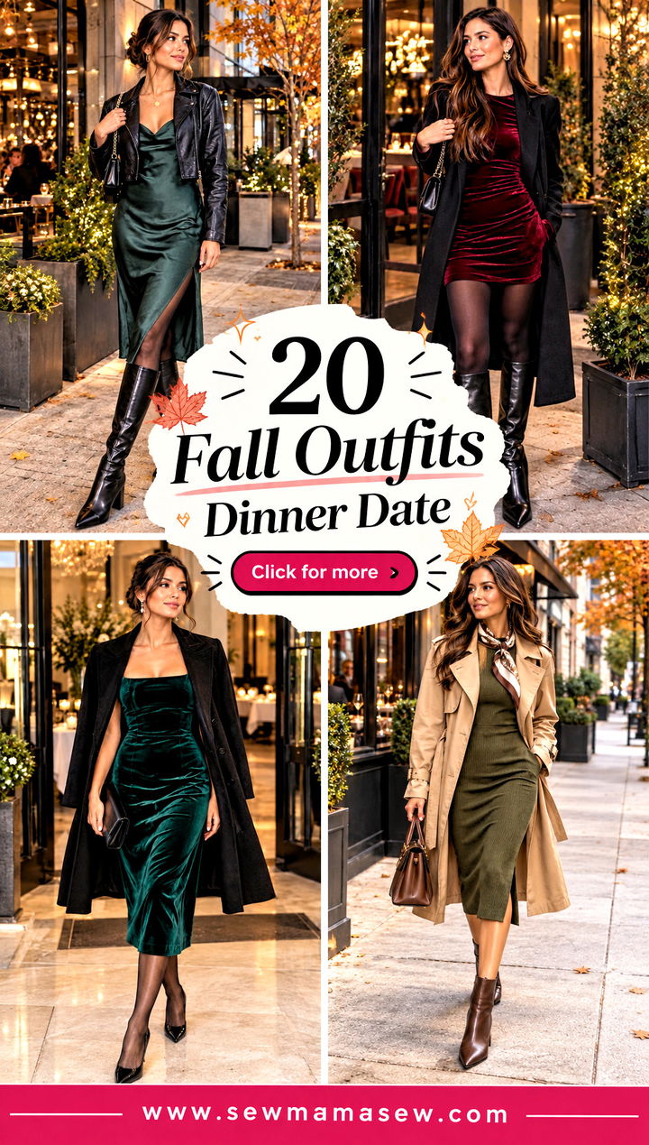 20 Fall Outfits Dinner Date Chic Looks for Romantic Nights - 20 Fall Outfits Dinner Date: Chic Looks for Romantic Nights