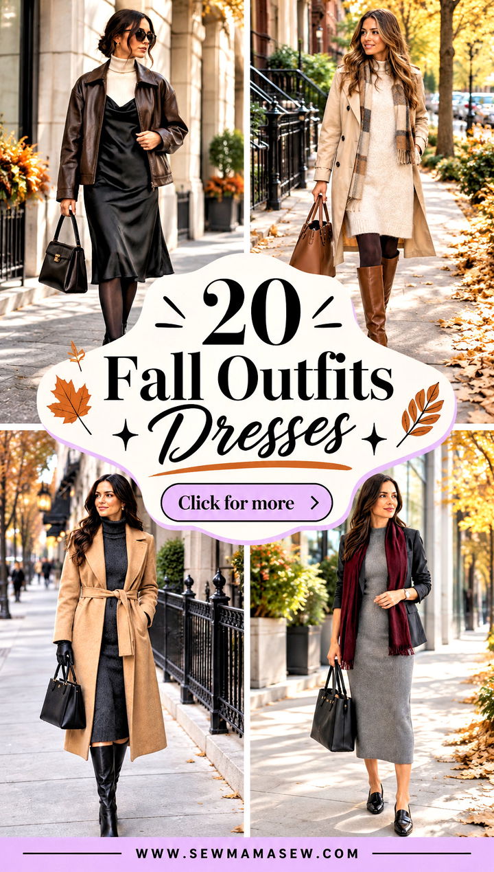 20 Fall Outfits Dresses Cozy Chic Looks for Crisp Autumn Days - 20 Fall Outfits Dresses: Cozy Chic Looks for Crisp Autumn Days