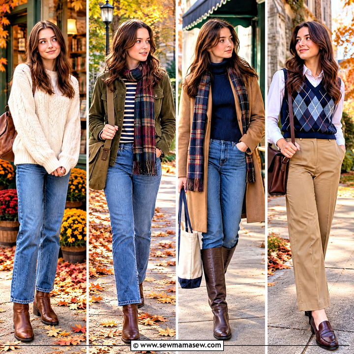 20 Fall Outfits Gilmore Girls Inspired: Cozy Small-Town Charm