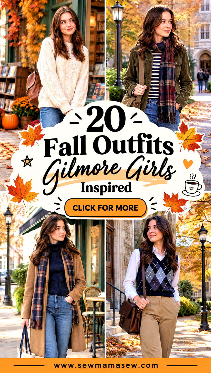 20 Fall Outfits Gilmore Girls Inspired Cozy Small-Town Charm - 20 Fall Outfits Gilmore Girls Inspired: Cozy Small-Town Charm