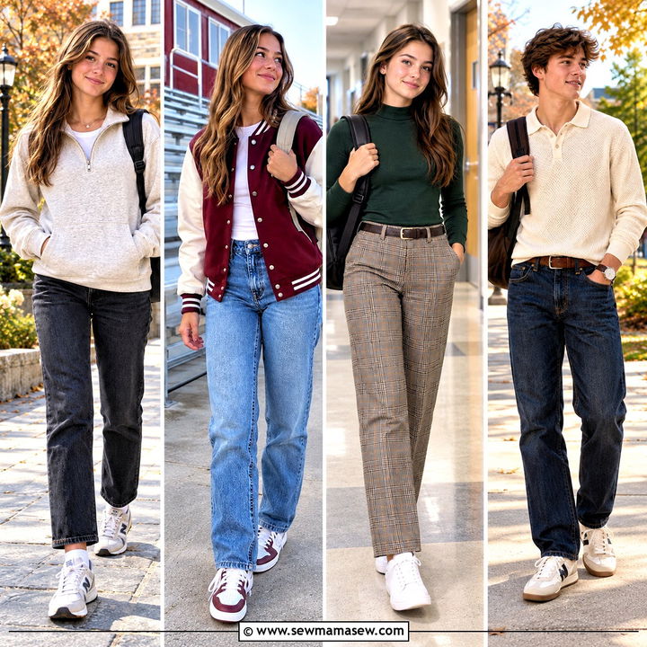 20 Fall Outfits High School: Cute Looks for Busy Class Days