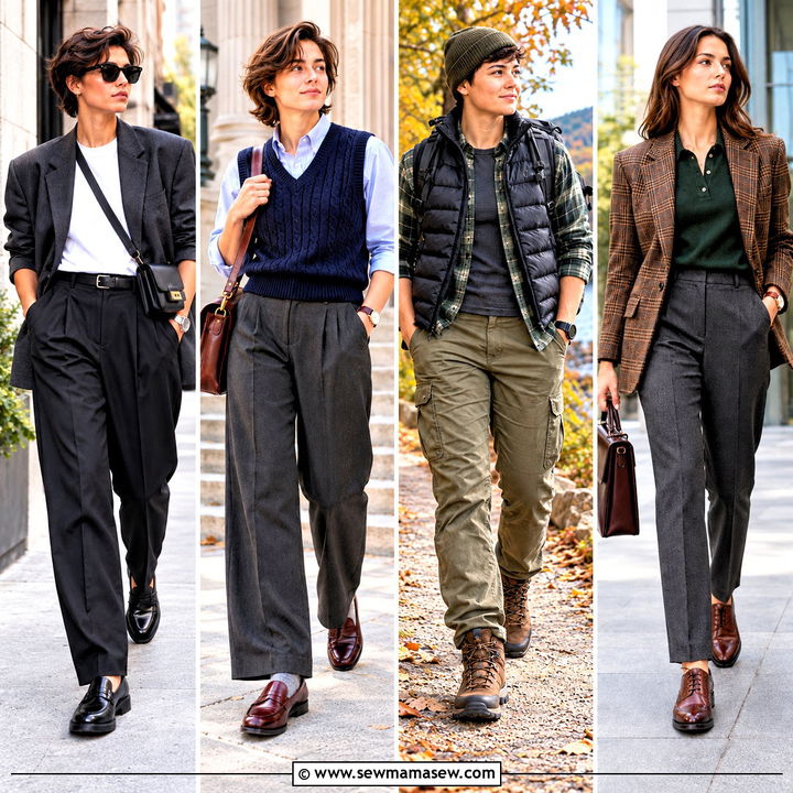20 Fall Outfits Masc for Women: Bold, Relaxed Everyday Style