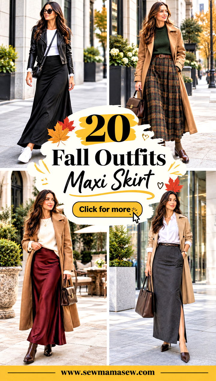 20 Fall Outfits Maxi Skirt Cozy Looks for Everyday Elegance - 20 Fall Outfits Maxi Skirt: Cozy Looks for Everyday Elegance