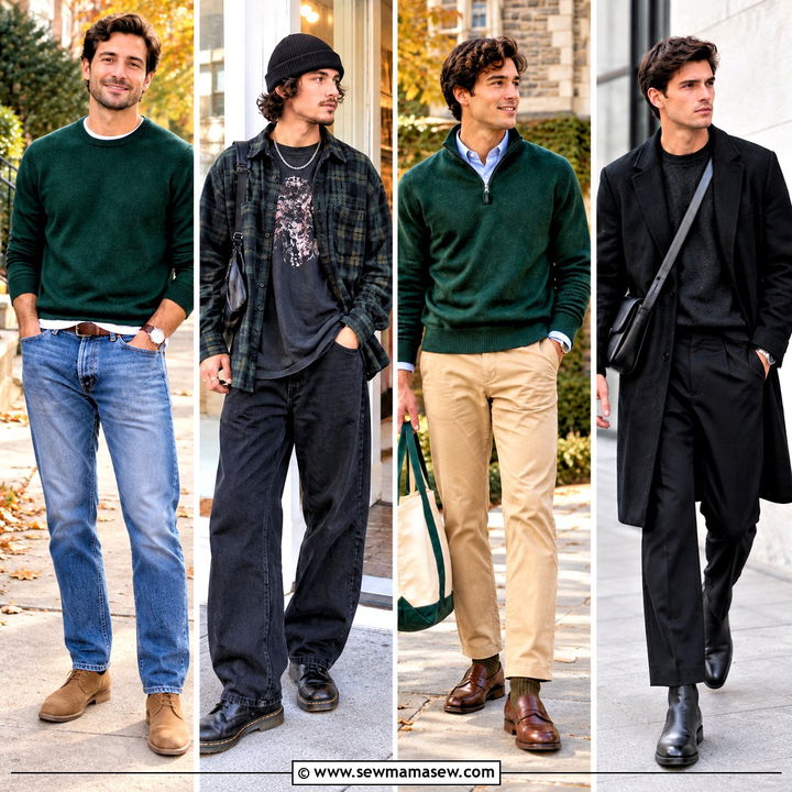 20 Fall Outfits Men Aesthetic: Fresh Looks for Crisp Days