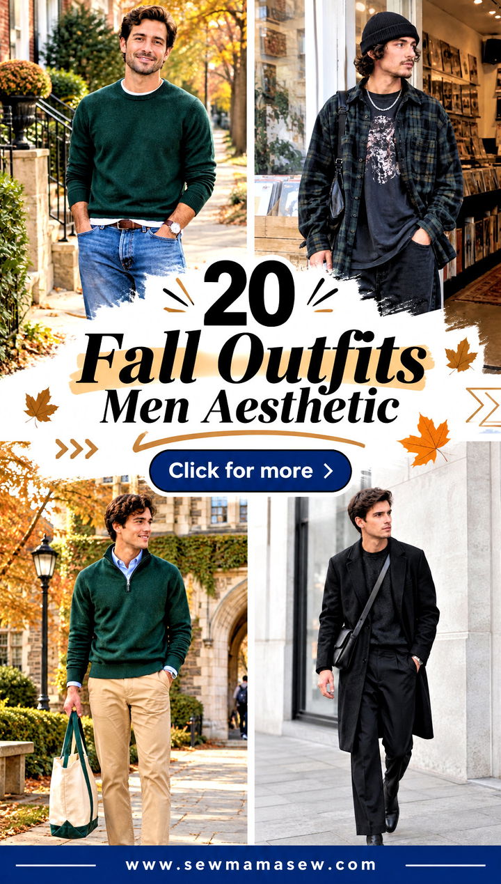 20 Fall Outfits Men Aesthetic Fresh Looks for Crisp Days - 20 Fall Outfits Men Aesthetic: Fresh Looks for Crisp Days