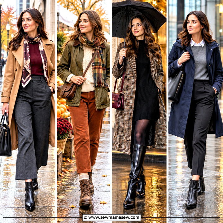20 Fall Outfits Rainy Day Style Lovers Can Wear With Ease