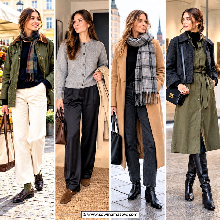 20 Fall Outfits Stockholm Style for Effortless City Chic