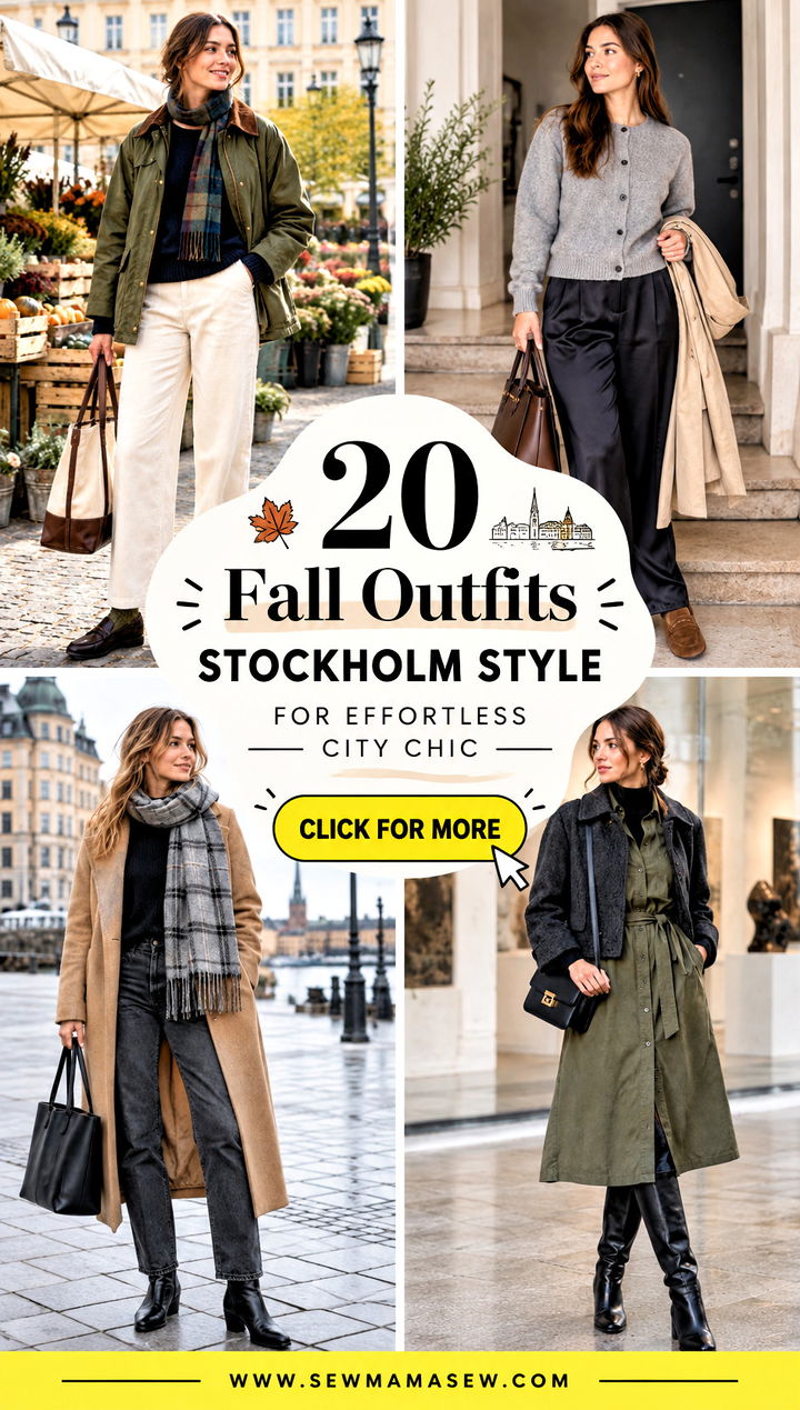 20 Fall Outfits Stockholm Style for Effortless City Chic - 20 Fall Outfits Stockholm Style for Effortless City Chic