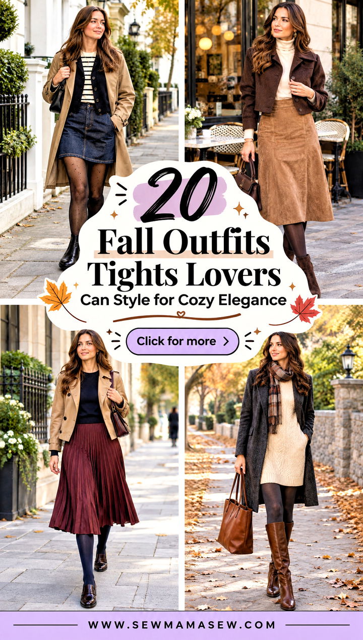 20 Fall Outfits Tights Lovers Can Style for Cozy Elegance - 20 Fall Outfits Tights Lovers Can Style for Cozy Elegance