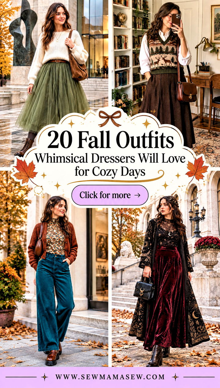 20 Fall Outfits Whimsical Dressers Will Love for Cozy Days - 20 Fall Outfits Whimsical Dressers Will Love for Cozy Days