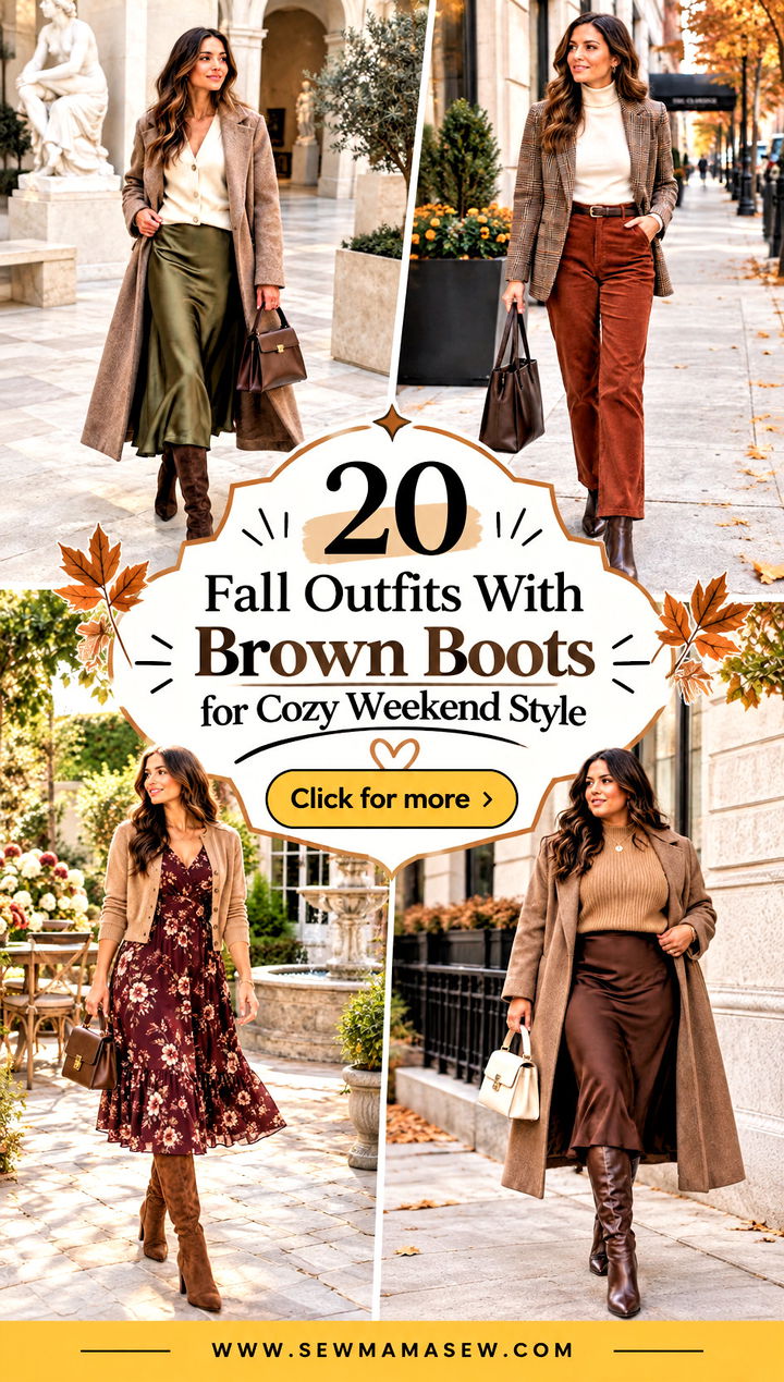 20 Fall Outfits With Brown Boots for Cozy Weekend Style - 20 Fall Outfits With Brown Boots for Cozy Weekend Style