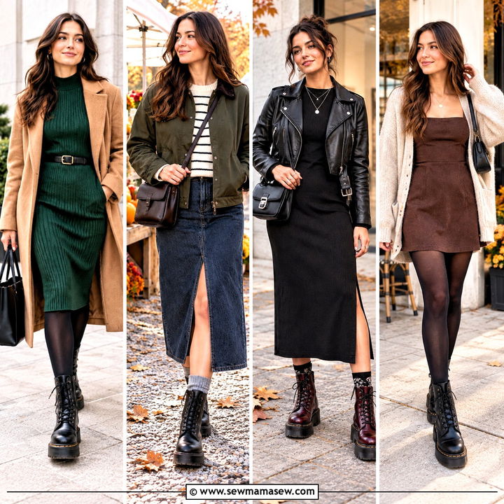 20 Fall Outfits With Doc Martens for Edgy Everyday Style