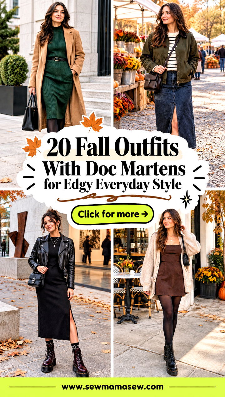 20 Fall Outfits With Doc Martens for Edgy Everyday Style - 20 Fall Outfits With Doc Martens for Edgy Everyday Style
