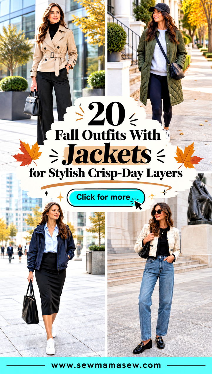 20 Fall Outfits With Jackets for Stylish Crisp-Day Layers - 20 Fall Outfits With Jackets for Stylish Crisp-Day Layers