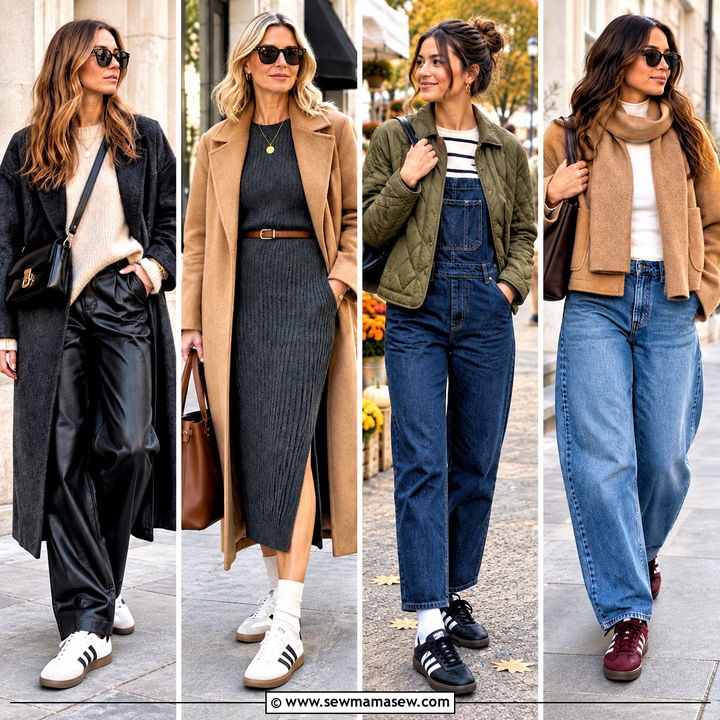 20 Fall Outfits With Sambas for Effortless Weekend Style