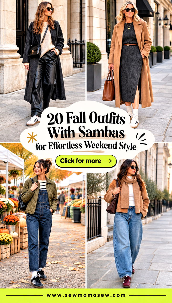 20 Fall Outfits With Sambas for Effortless Weekend Style - 20 Fall Outfits With Sambas for Effortless Weekend Style