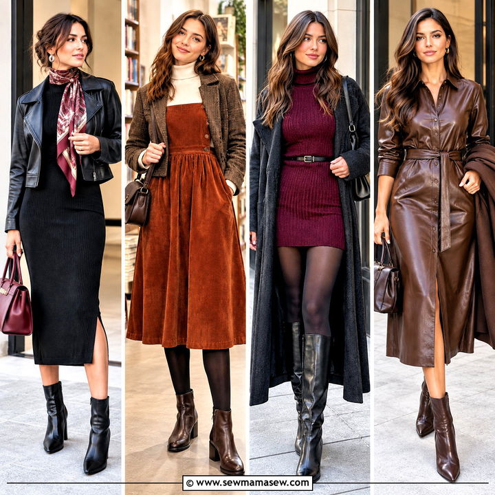 20 Fall Outfits Women Dresses: Chic Looks for Crisp Days