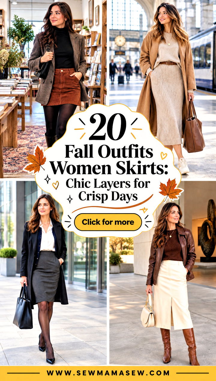 20 Fall Outfits Women Skirts Chic Layers for Crisp Days - 20 Fall Outfits Women Skirts: Chic Layers for Crisp Days