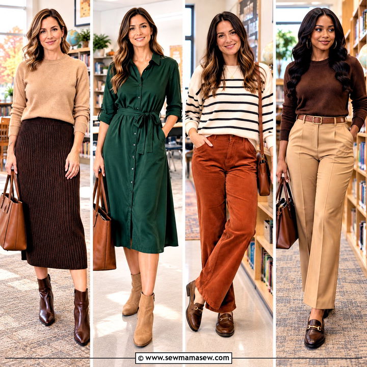20 Fall Outfits Women for Teachers: Cozy Classroom Style