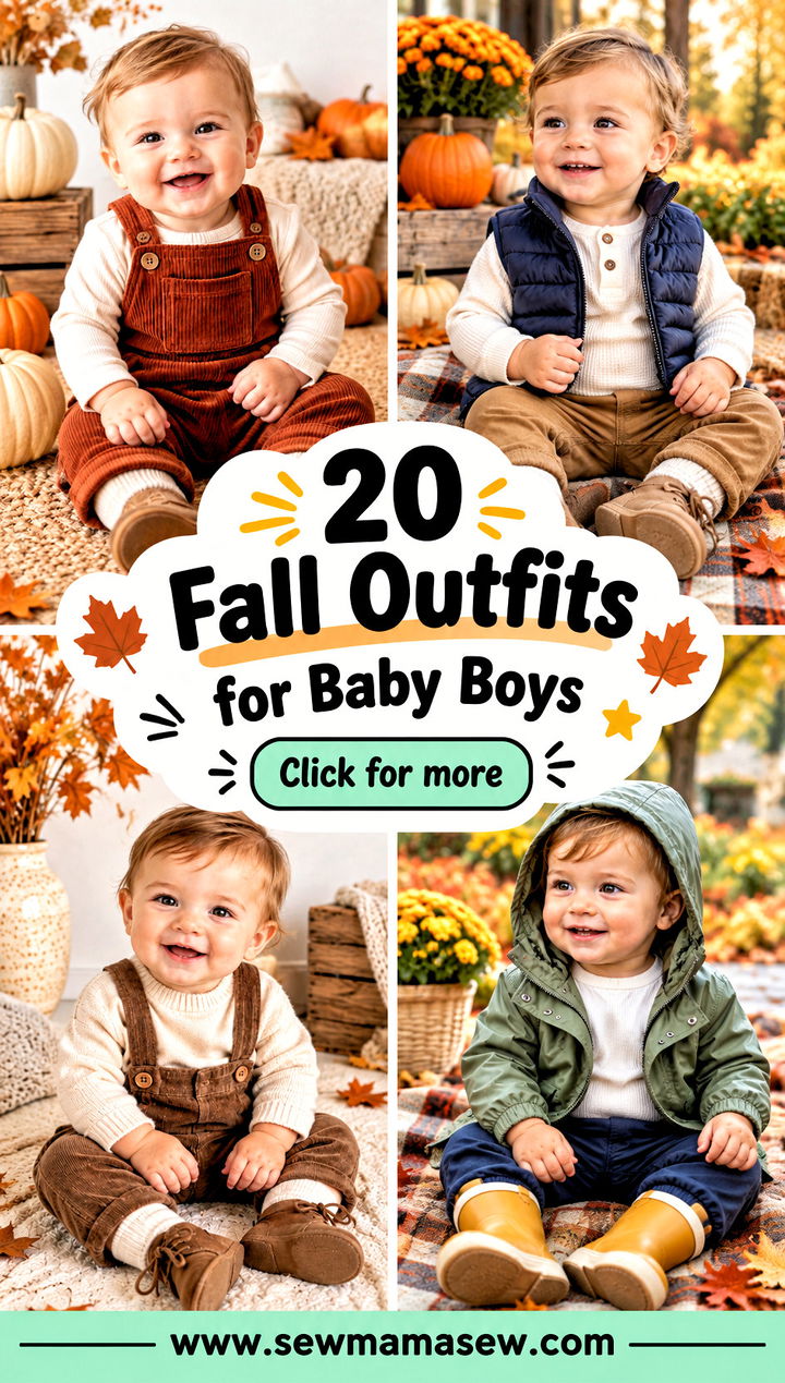 20 Fall Outfits for Baby Boys Adorable Layers for Cool Days - 20 Fall Outfits for Baby Boys: Adorable Layers for Cool Days