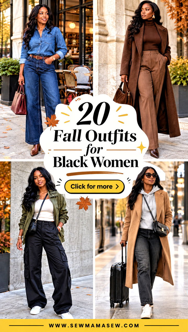 20 Fall Outfits for Black Women Chic Looks for Crisp Days - 20 Fall Outfits for Black Women: Chic Looks for Crisp Days