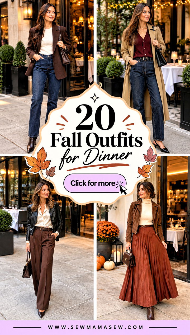 20 Fall Outfits for Dinner Effortlessly Chic Evening Looks - 20 Fall Outfits for Dinner: Effortlessly Chic Evening Looks