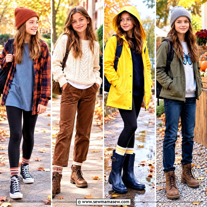 20 Fall Outfits for Girls 10-12: Cute Layers for School Days