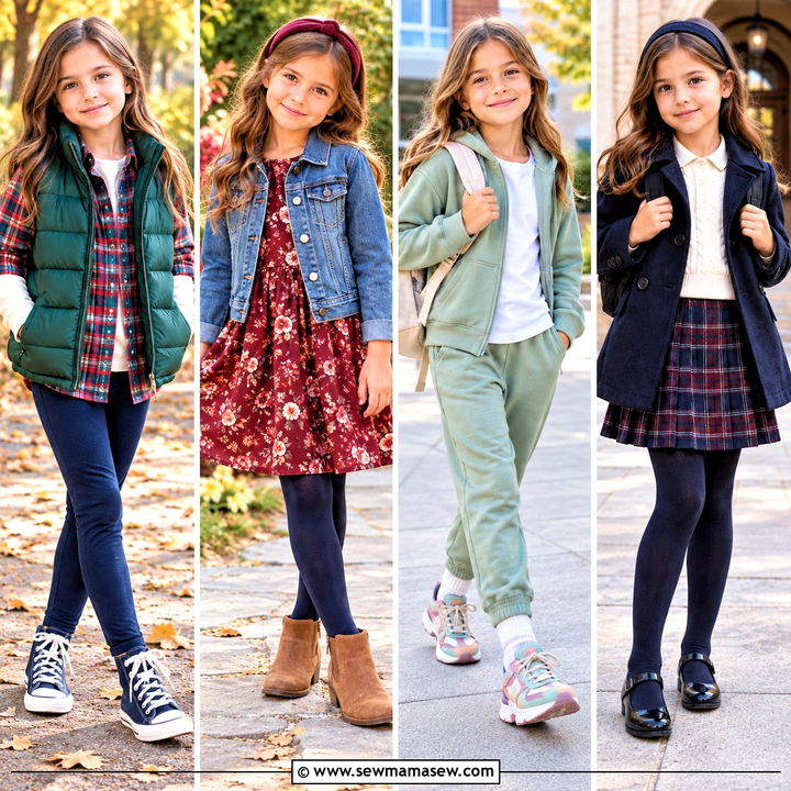 20 Fall Outfits for Girls 7-8: Cute Looks for School and Play