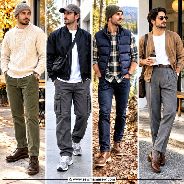 20 Fall Outfits for Guys: Effortless Layers for Crisp Days