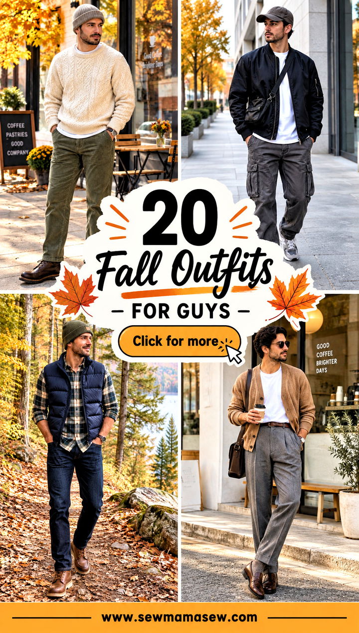 20 Fall Outfits for Guys Effortless Layers for Crisp Days - 20 Fall Outfits for Guys: Effortless Layers for Crisp Days
