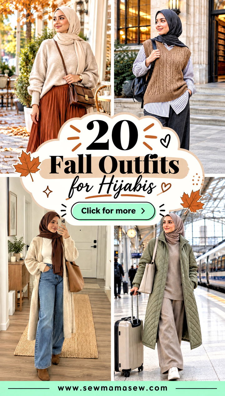 20 Fall Outfits for Hijabis Cozy Modest Looks for Cool Days - 20 Fall Outfits for Hijabis: Cozy Modest Looks for Cool Days
