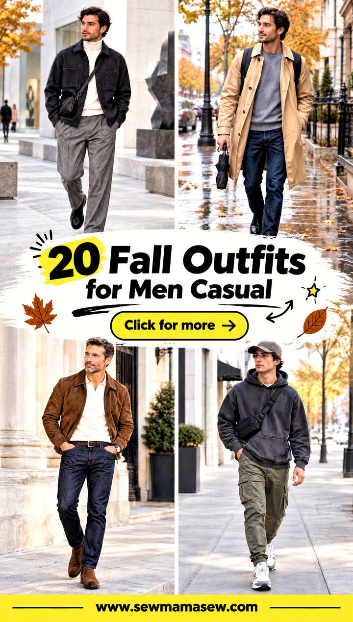 20 Fall Outfits for Men Casual Easy Looks for Crisp Days - 20 Fall Outfits for Men Casual: Easy Looks for Crisp Days
