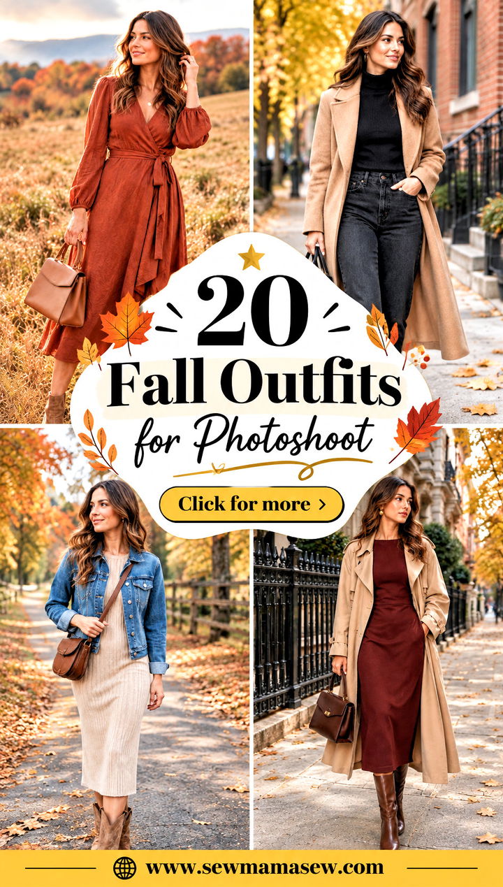20 Fall Outfits for Photoshoot Dreamy Looks for Autumn Light - 20 Fall Outfits for Photoshoot: Dreamy Looks for Autumn Light