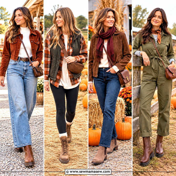 20 Fall Outfits for Pumpkin Patch: Cozy Looks for Cute Photos