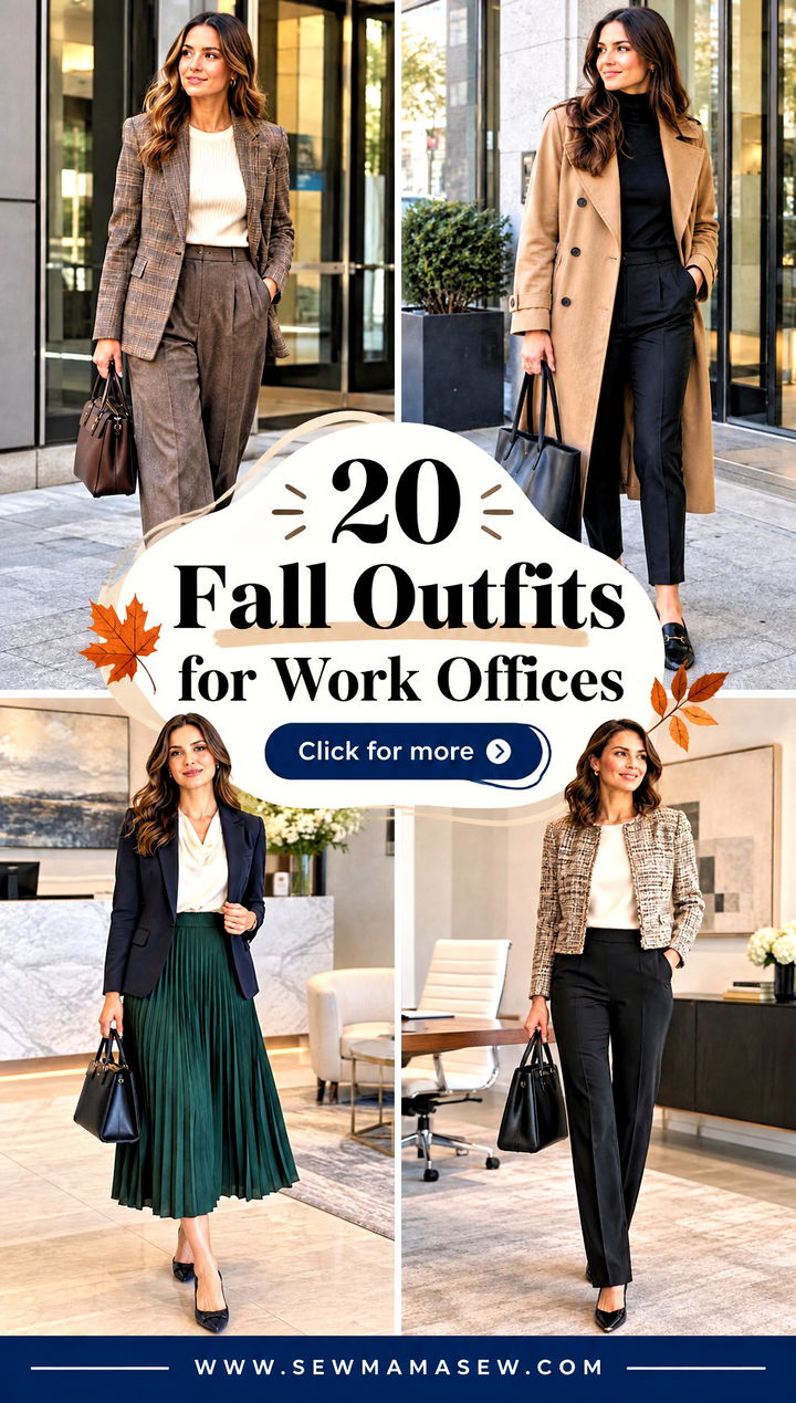 20 Fall Outfits for Work Offices Fresh Polished Daily Looks - 20 Fall Outfits for Work Offices: Fresh, Polished Daily Looks