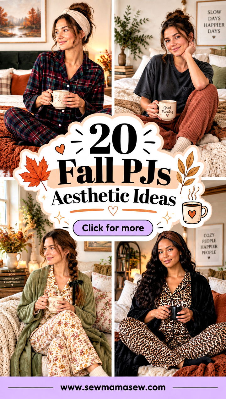 20 Fall PJs Aesthetic Ideas for Cozy Nights and Slow Mornings - 20 Fall PJs Aesthetic Ideas for Cozy Nights and Slow Mornings