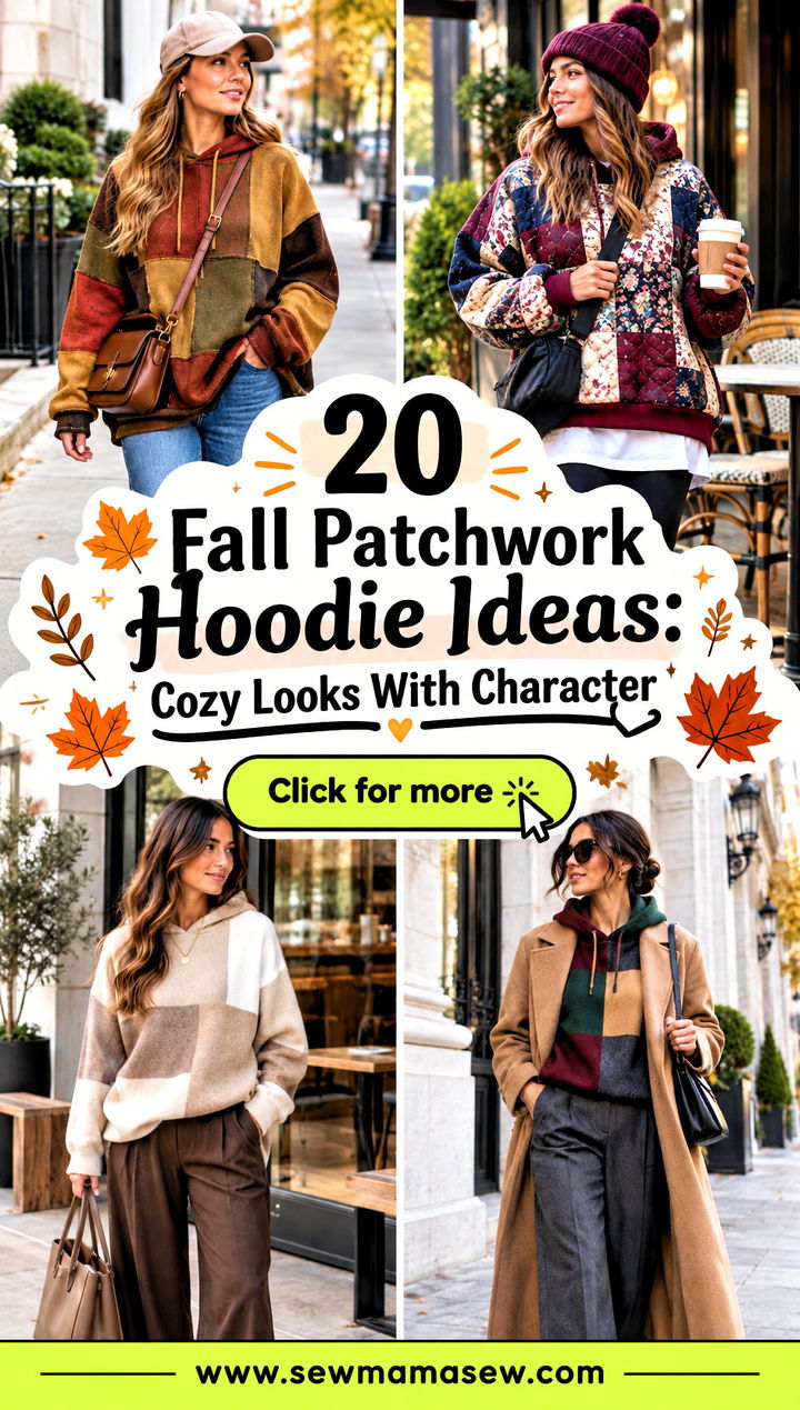 20 Fall Patchwork Hoodie Ideas Cozy Looks With Character - 20 Fall Patchwork Hoodie Ideas: Cozy Looks With Character