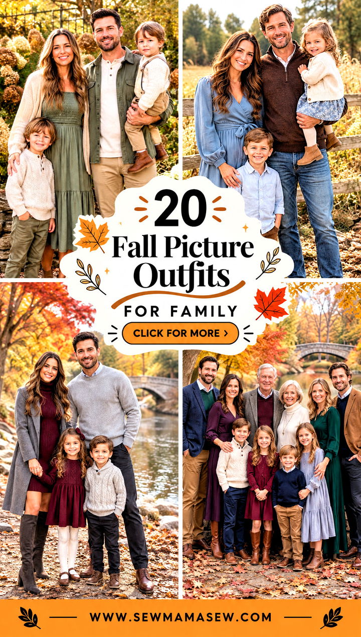 20 Fall Picture Outfits for Family Cozy Coordinated Looks - 20 Fall Picture Outfits for Family: Cozy Coordinated Looks